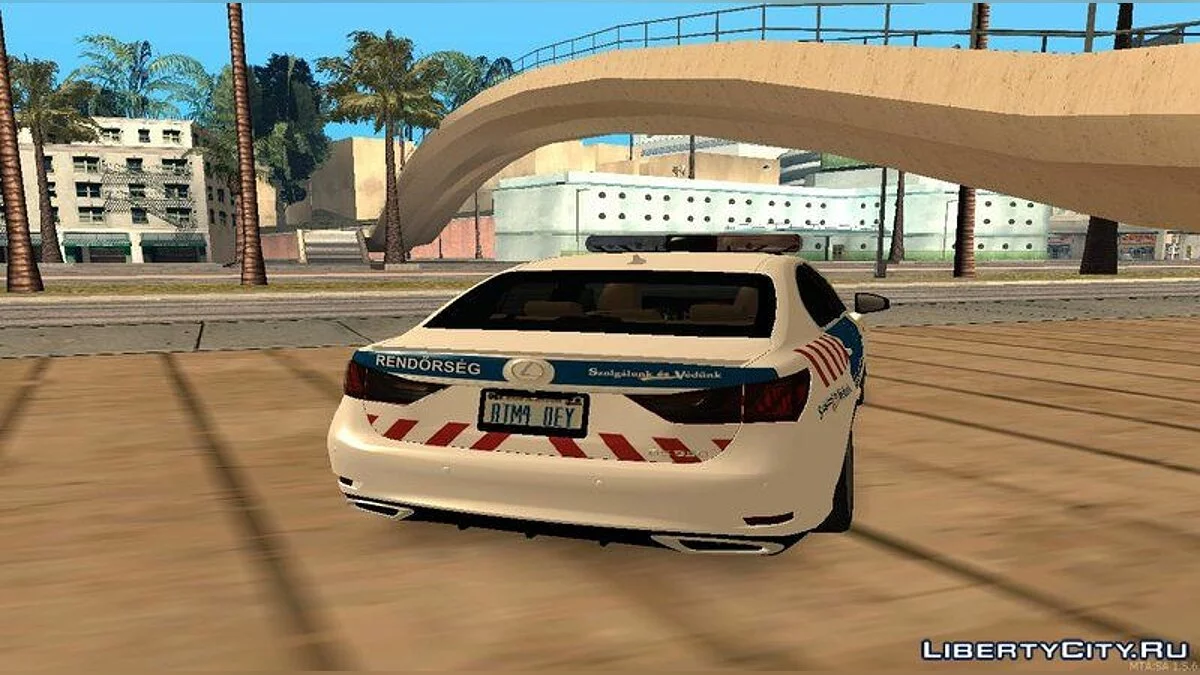 雷克萨斯 GS350 匈牙利警察 / GTA San Andreas