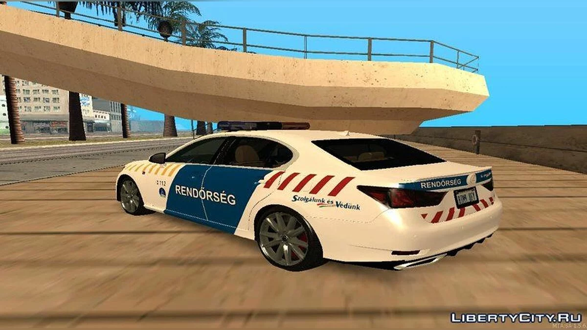 雷克萨斯 GS350 匈牙利警察 / GTA San Andreas