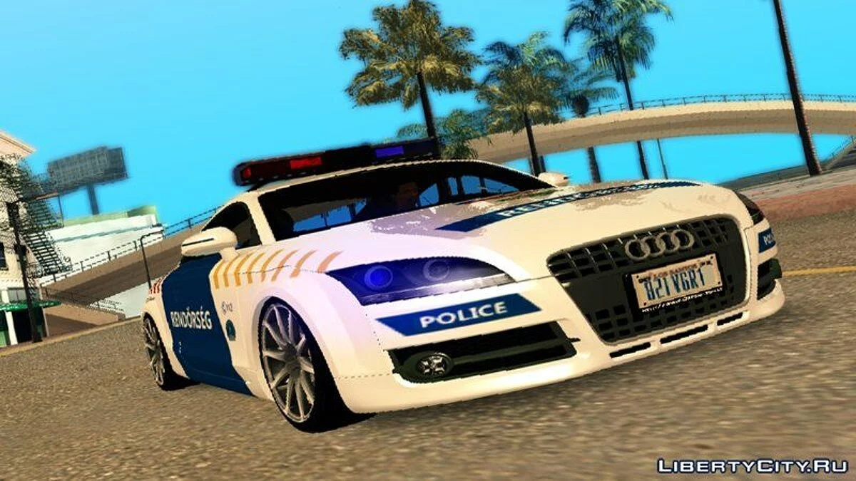 أودي TT شرطة المجر [نسخة محسنة] / جي تي إيه سان أندرياس