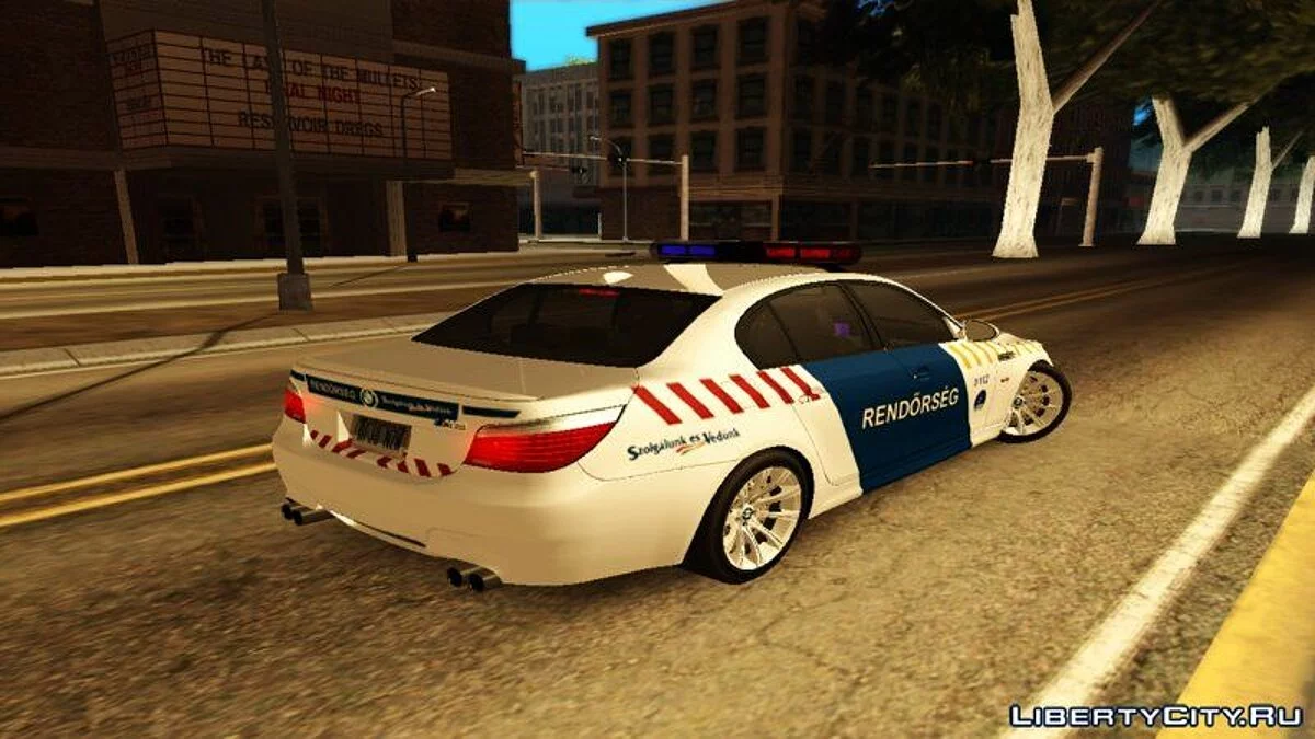 BMW M5 E60 شرطة المجر / جي تي إيه سان أندرياس