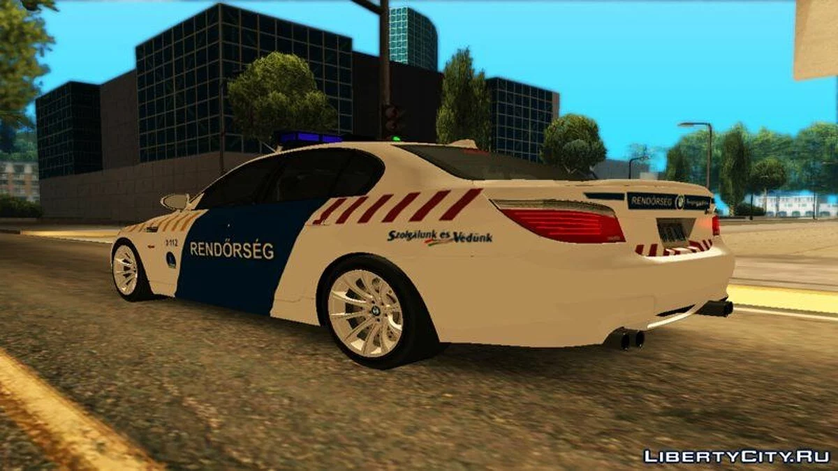BMW M5 E60 شرطة المجر / جي تي إيه سان أندرياس