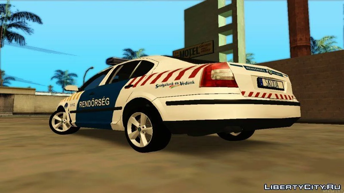 Skoda Octavia MK2 Facelift Magyar Rendőrség / GTA San Andreas