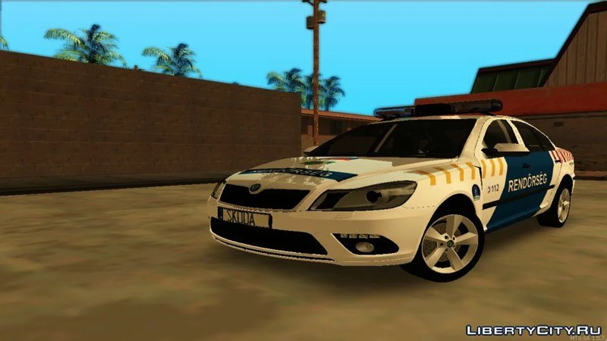 Skoda Octavia MK2 Facelift Magyar Rendőrség / GTA San Andreas