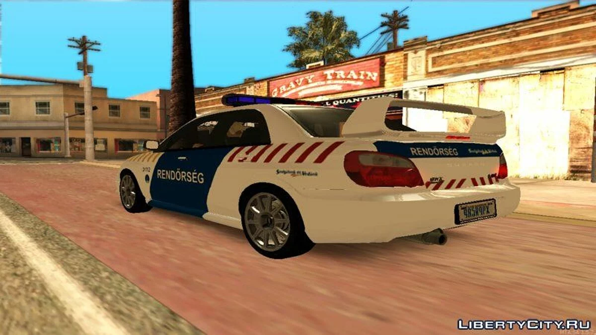 Subaru Imprenza WRX 2004 Policía Húngara / GTA San Andreas