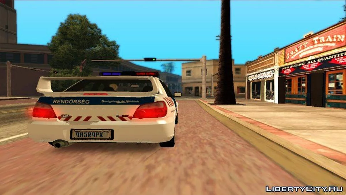 Subaru Imprenza WRX 2004 Policía Húngara / GTA San Andreas