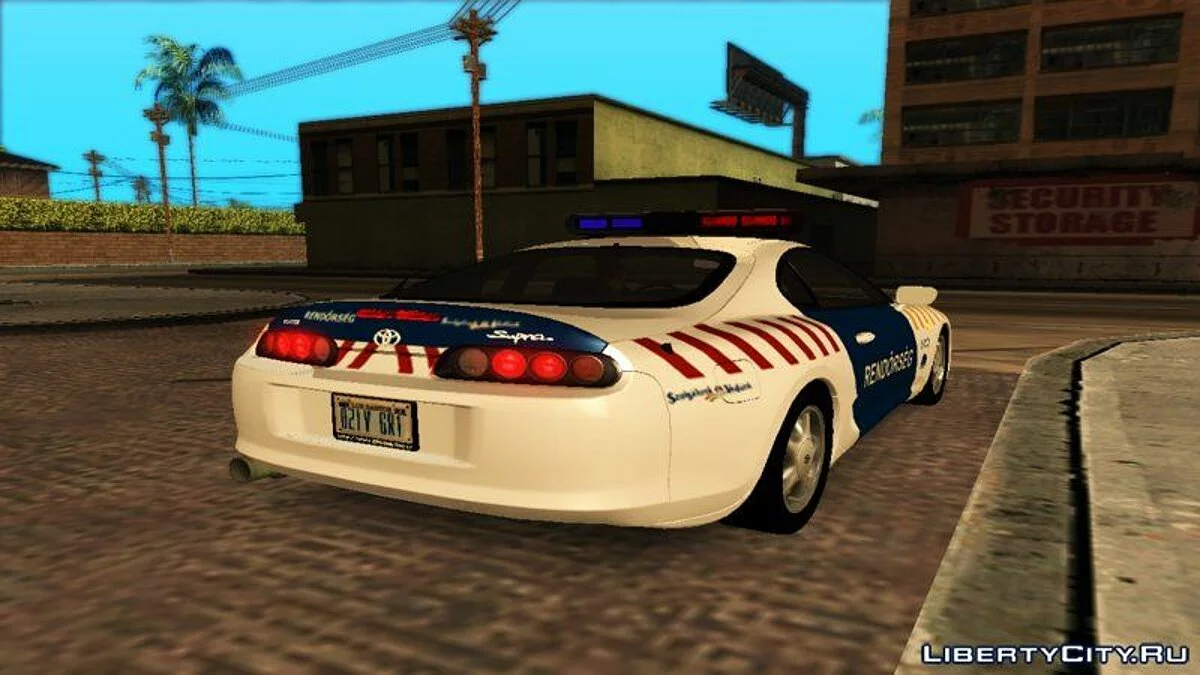 Toyota Supra Magyar Rendőrség / GTA San Andreas