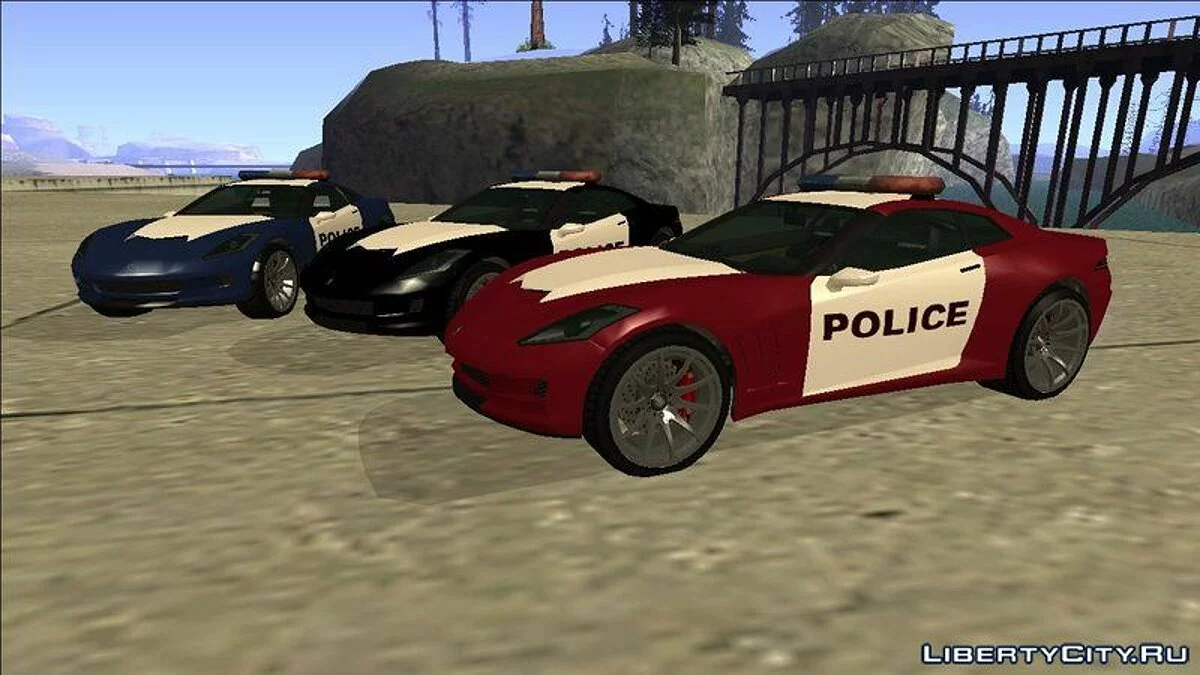 Coquette Police / GTA San Andreas