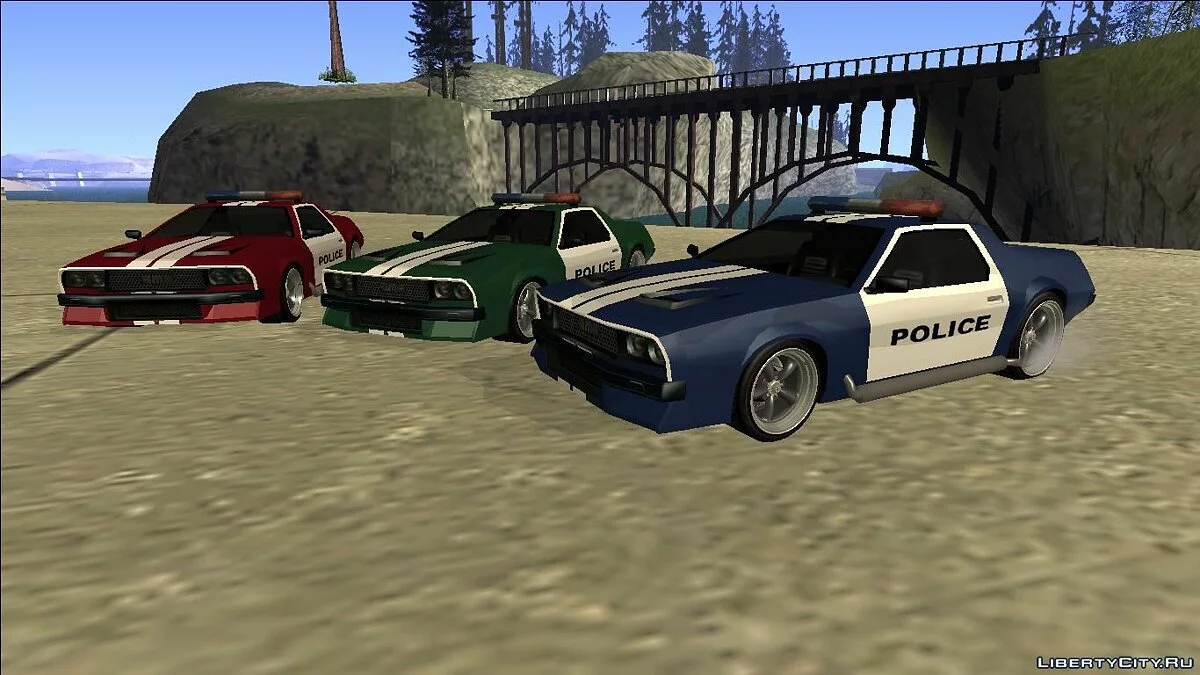 De Lorean DMC-12 Police 1981 / GTA San Andreas
