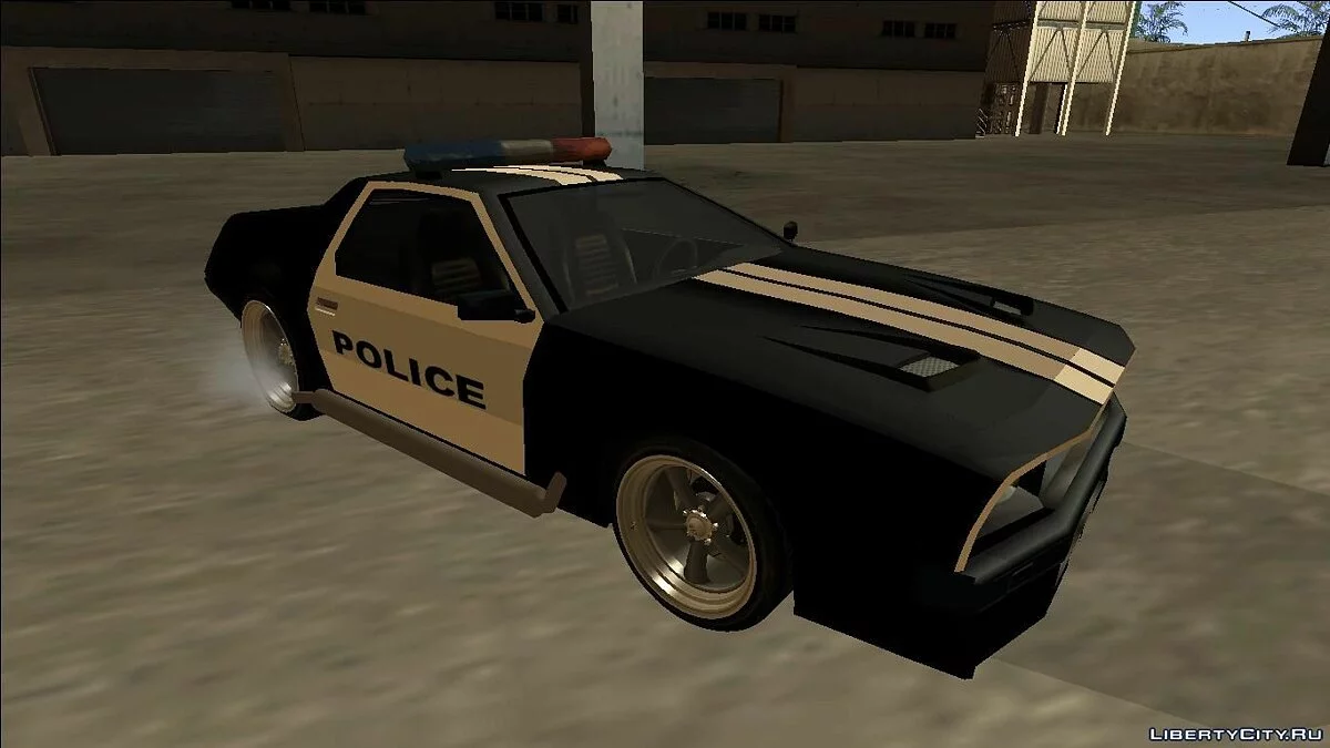 De Lorean DMC-12 Police 1981 / GTA San Andreas