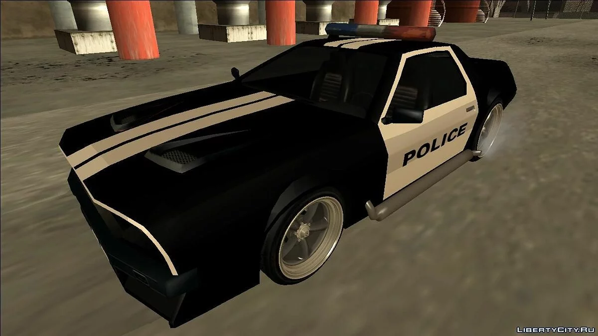 De Lorean DMC-12 Police 1981 / GTA San Andreas