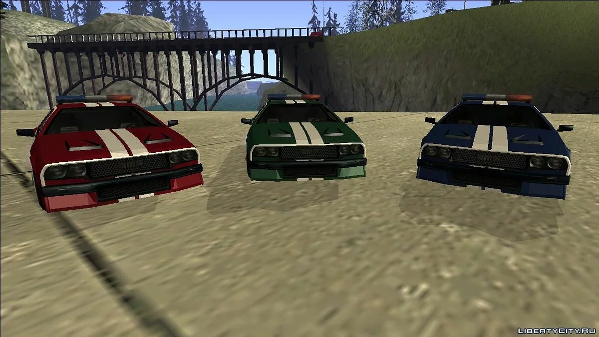 De Lorean DMC-12 Police 1981 / GTA San Andreas