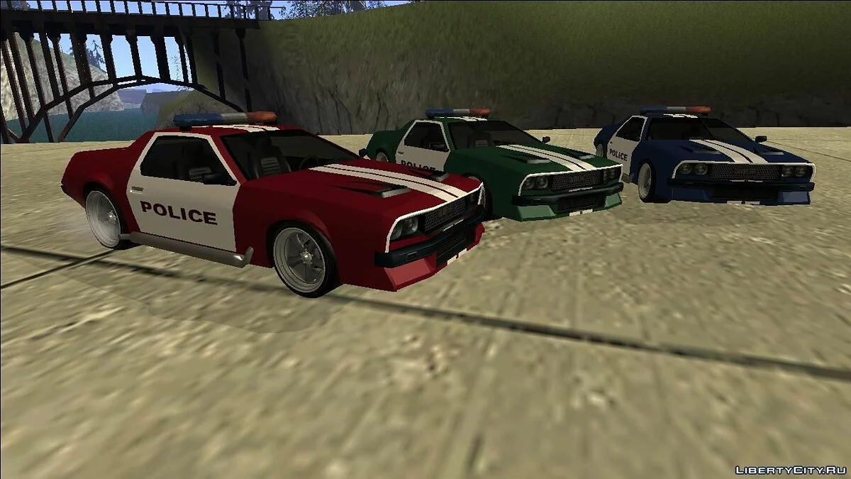De Lorean DMC-12 Police 1981 / GTA San Andreas