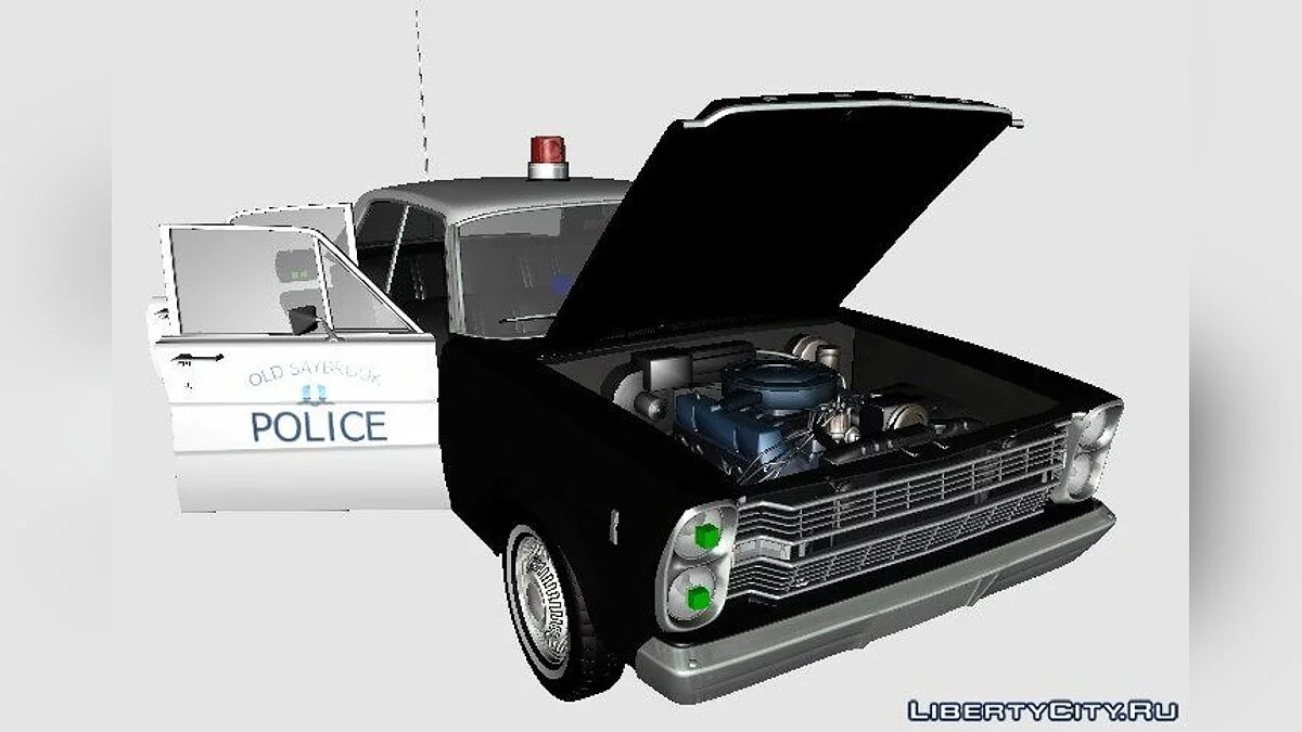 Ford Galaxie 1966 Поліція / GTA San Andreas