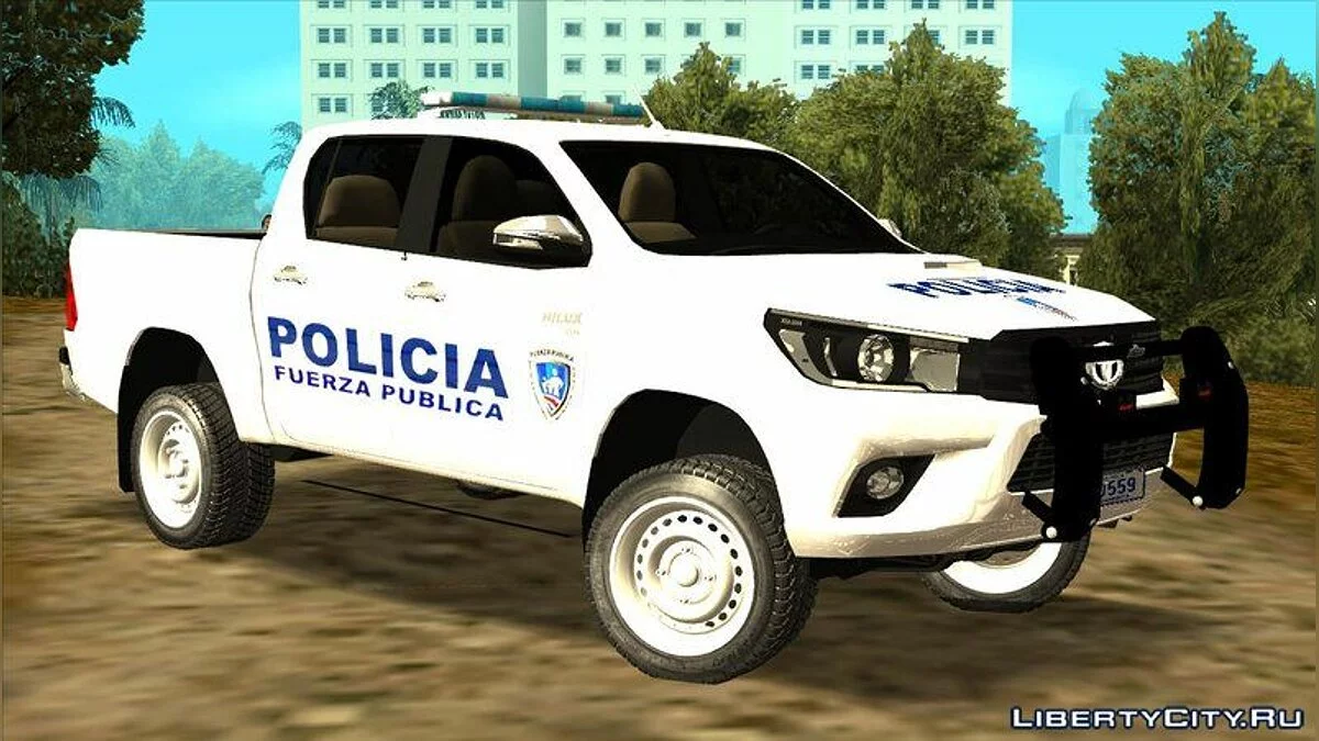 Fuerza Publica De Costa Rica Toyota Hilux / GTA San Andreas