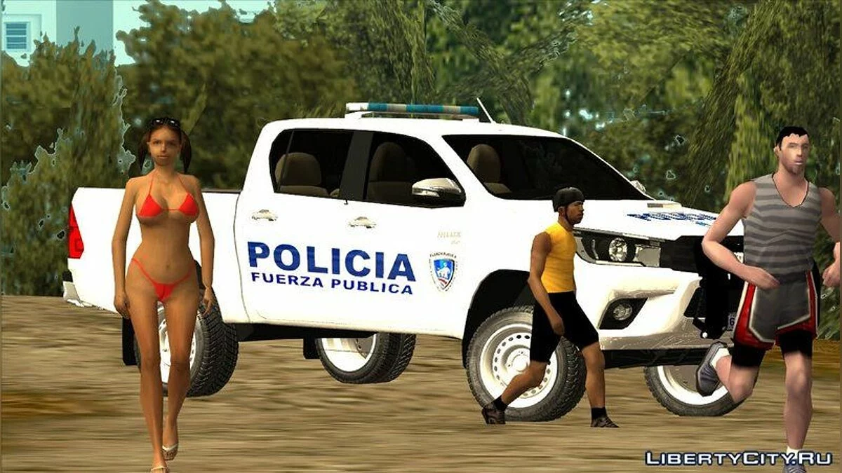 Fuerza Publica De Costa Rica Toyota Hilux / GTA San Andreas