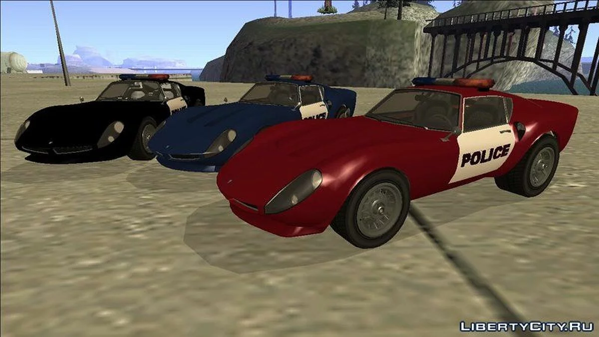 Grotti Stinger GT Police / GTA San Andreas