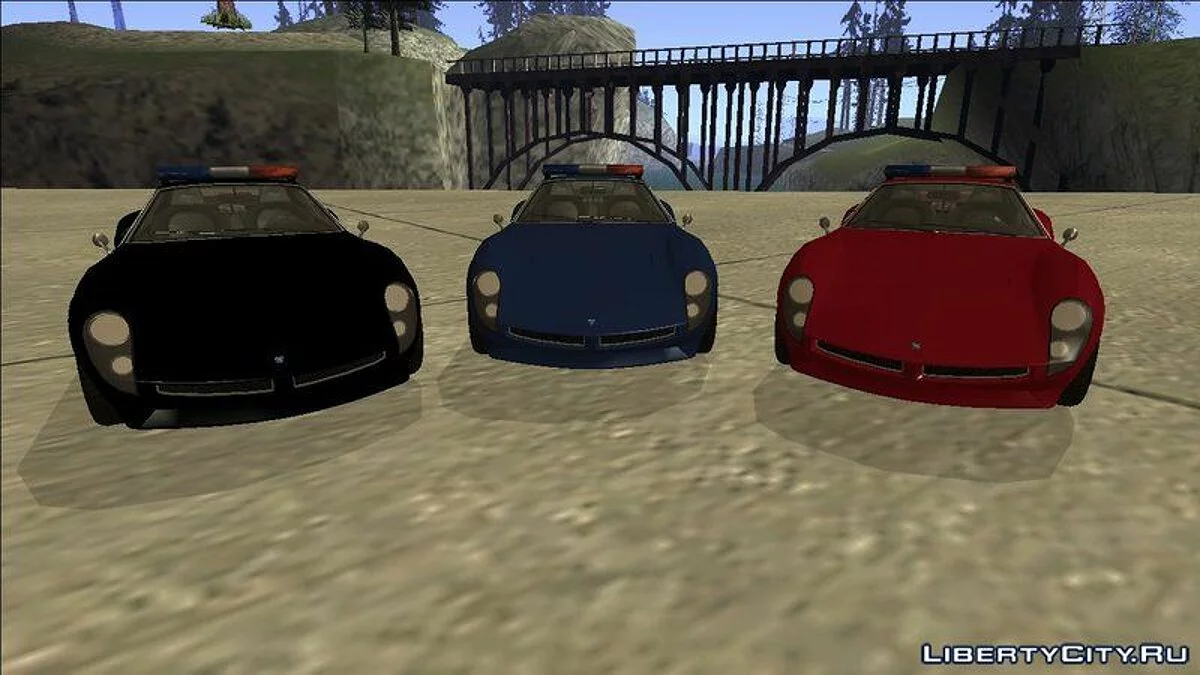 Grotti Stinger GT Police / GTA San Andreas