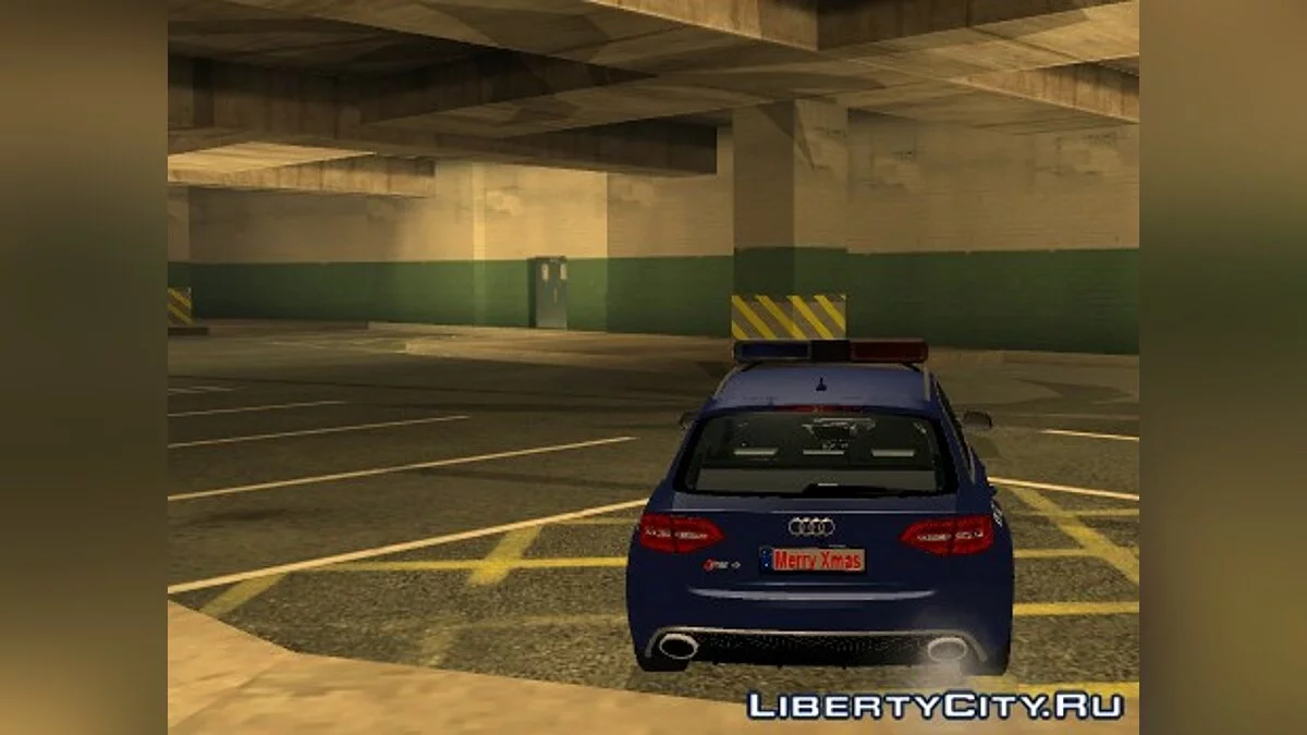 Audi RS4 Romanian Gendarmerie / GTA San Andreas