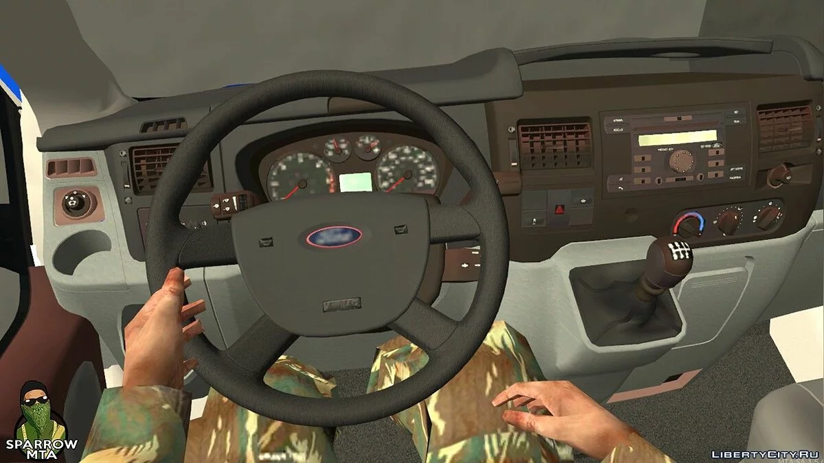 Ford Transit - Police / GTA San Andreas