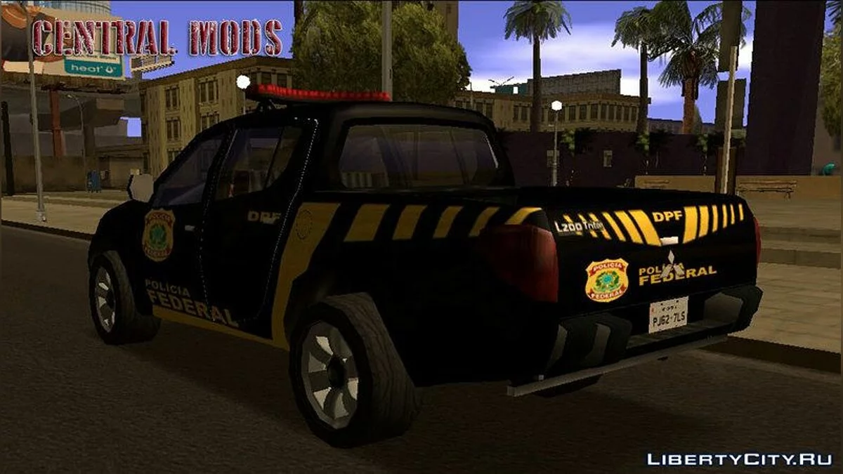 Mitsubishi L200 Triton 2010 - ФЕДЕРАЛЬНА ПОЛІЦІЯ / GTA San Andreas