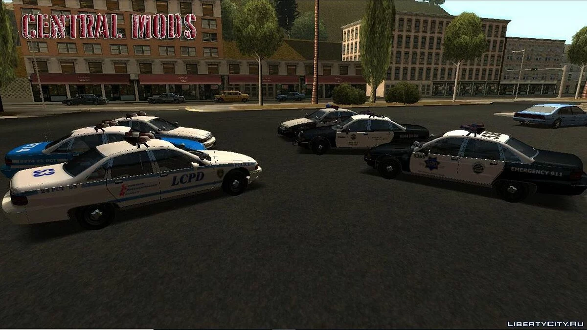 Chevrolet Caprice 92 - POLISI v3 / GTA San Andreas