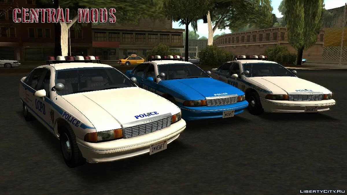 Chevrolet Caprice 92 - POLISI v3 / GTA San Andreas