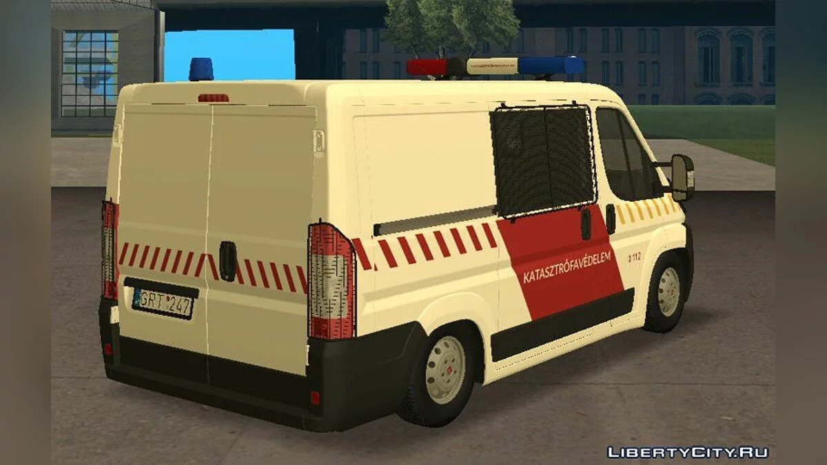 Fiat Ducato Pemadam Kebakaran / GTA San Andreas