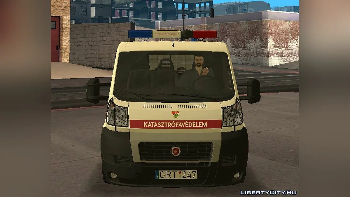 Fiat Ducato Pemadam Kebakaran / GTA San Andreas