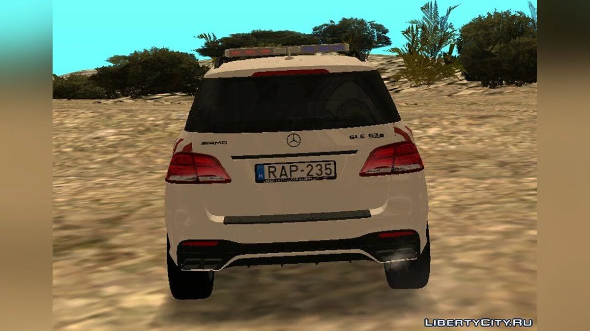 Mercedes-Benz GLE AMG 63S Polisi / GTA San Andreas