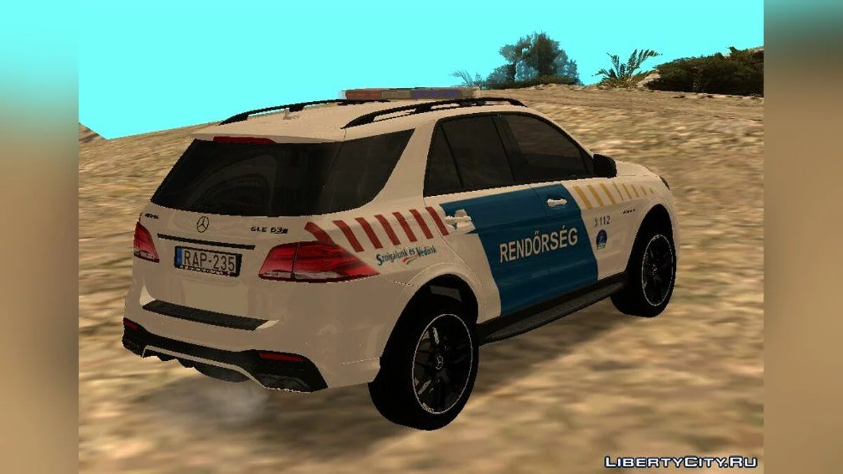 Mercedes-Benz GLE AMG 63S Polisi / GTA San Andreas