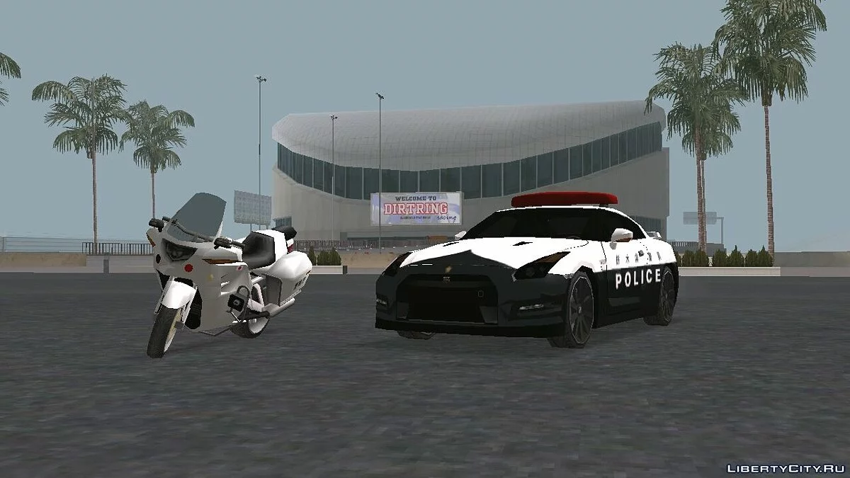 Nissan GT-R (R35) 2015 - Mobil Patroli / GTA San Andreas