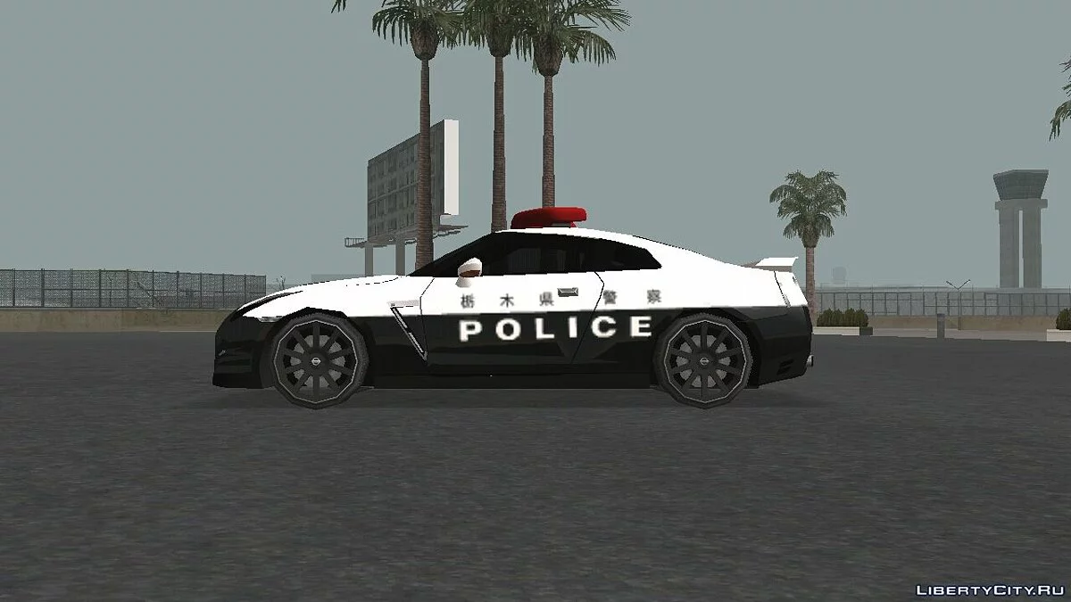 Nissan GT-R (R35) 2015 - Mobil Patroli / GTA San Andreas