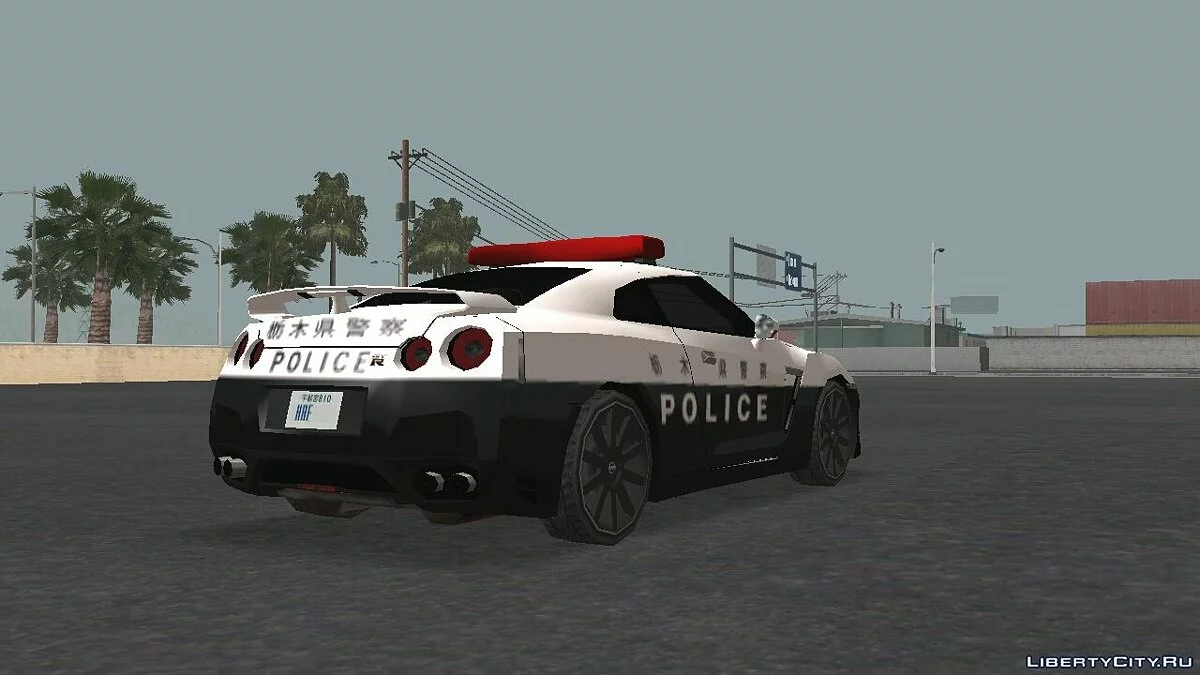 Nissan GT-R (R35) 2015 - Mobil Patroli / GTA San Andreas