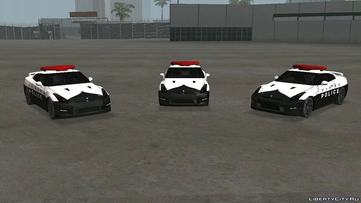 Nissan GT-R (R35) 2015 - Mobil Patroli / GTA San Andreas