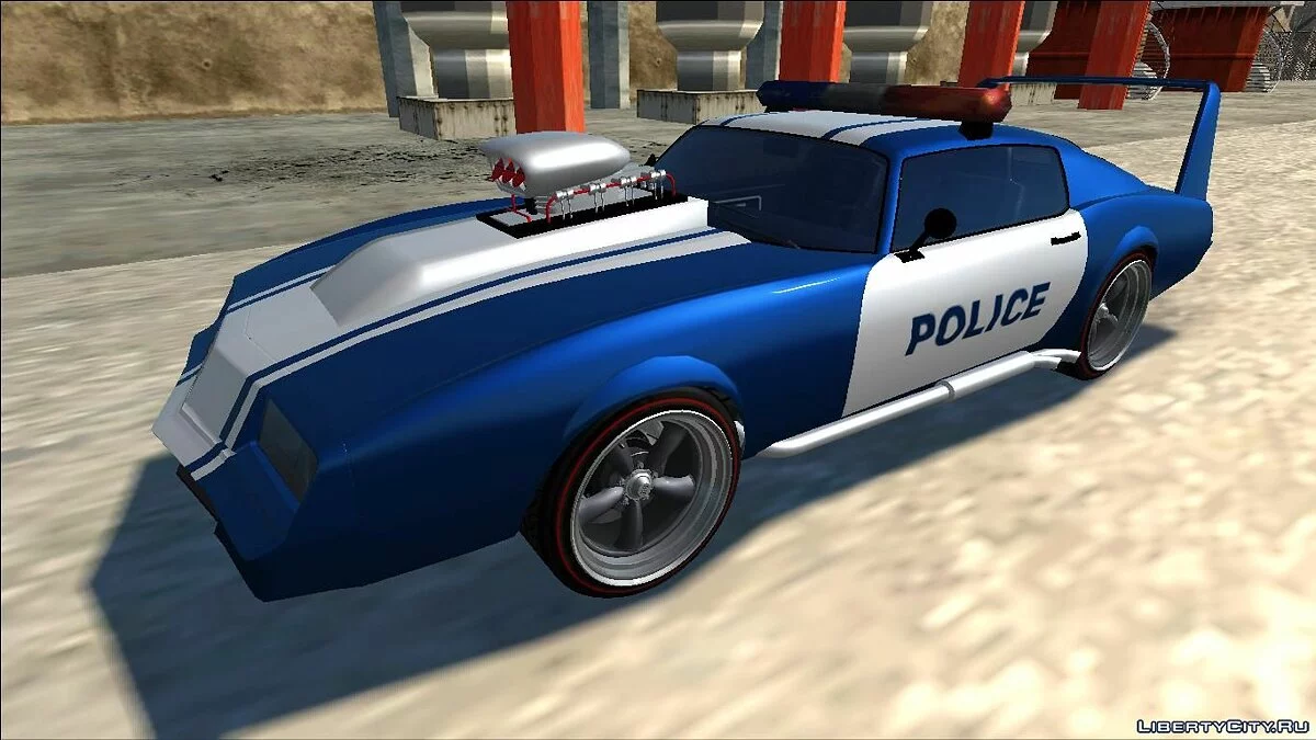 سيارة Phoenix Custom للشرطة من GTA 5 / جي تي إيه سان أندرياس