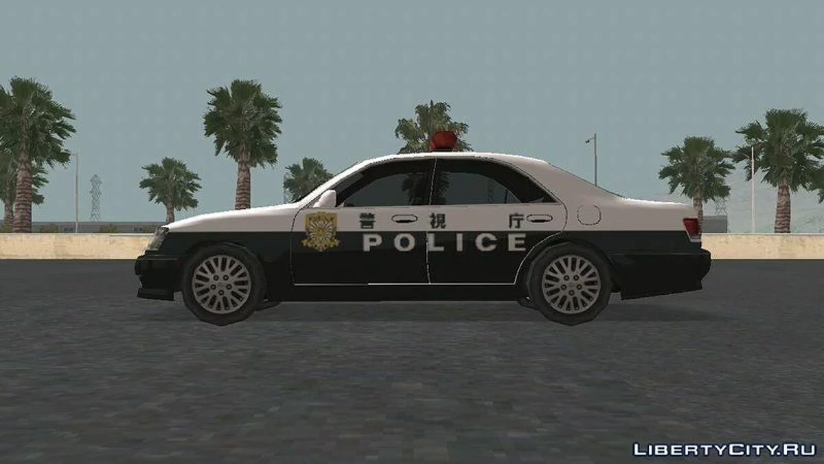 Toyota Crown (S170) - patroli / GTA San Andreas