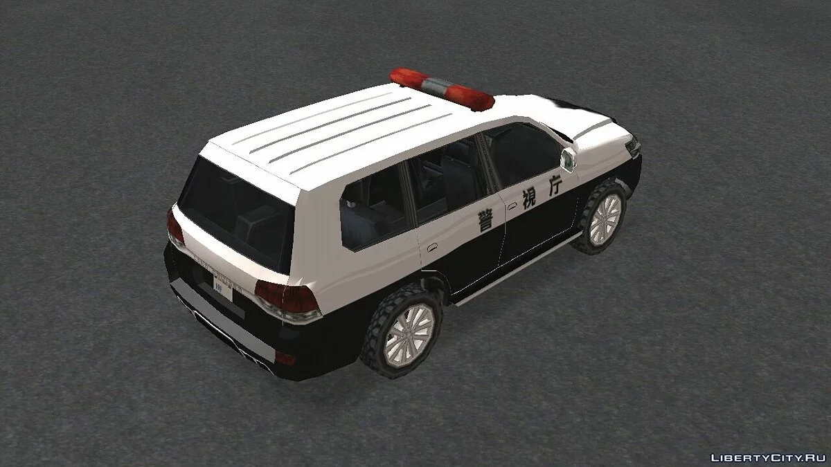 Mobil Patroli Toyota Land Cruiser 2016 / GTA San Andreas