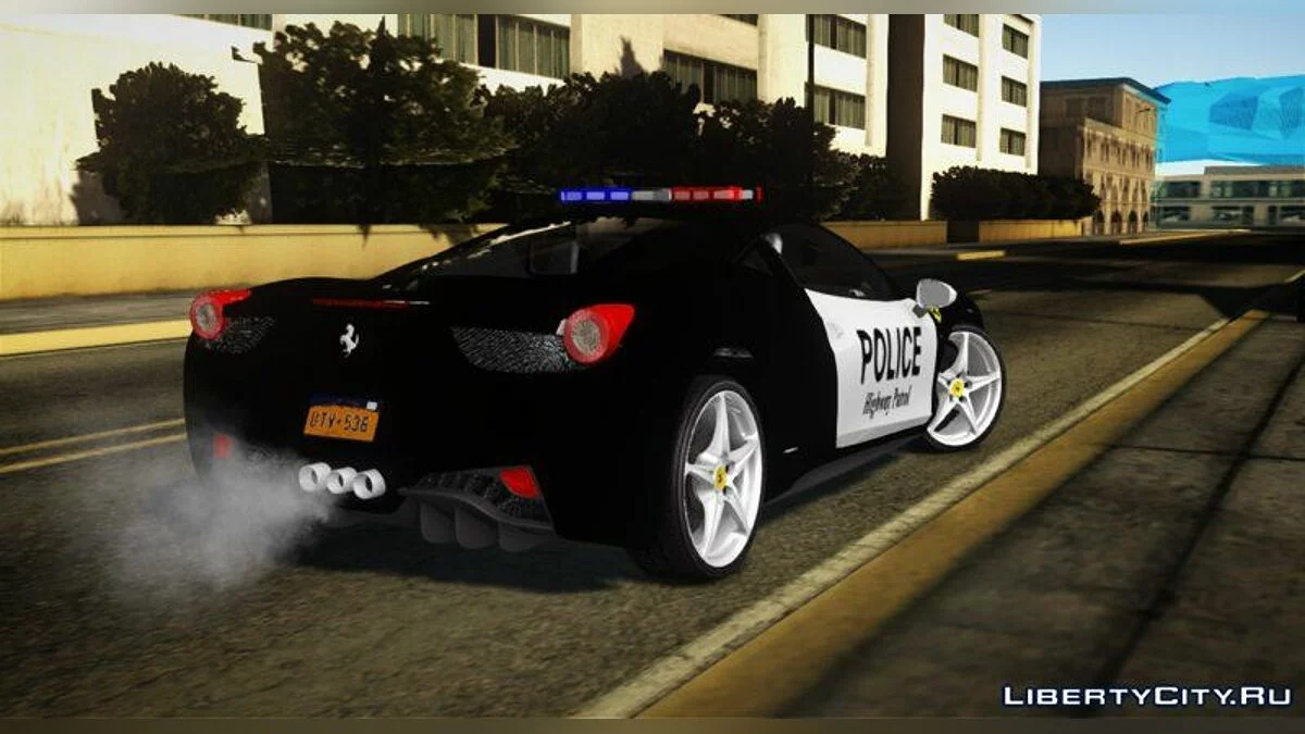 2015 Ferrari 458 Italia - Voiture de police / GTA San Andreas