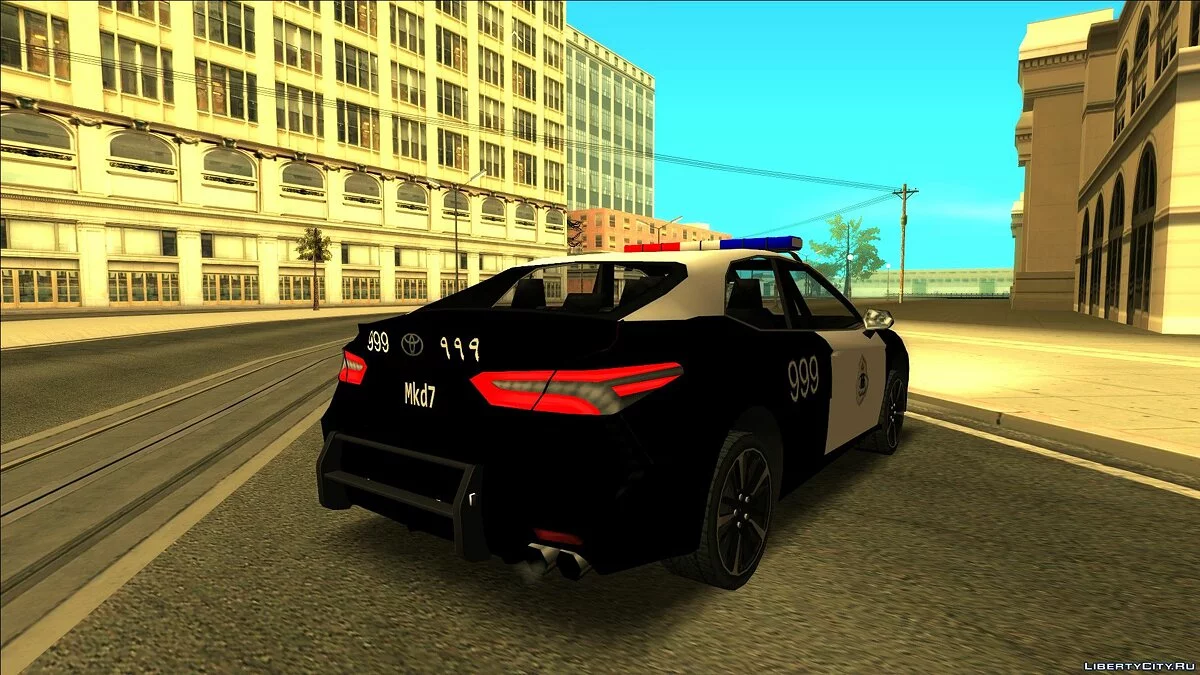 Camry 2018 KSA Polizei / GTA San Andreas