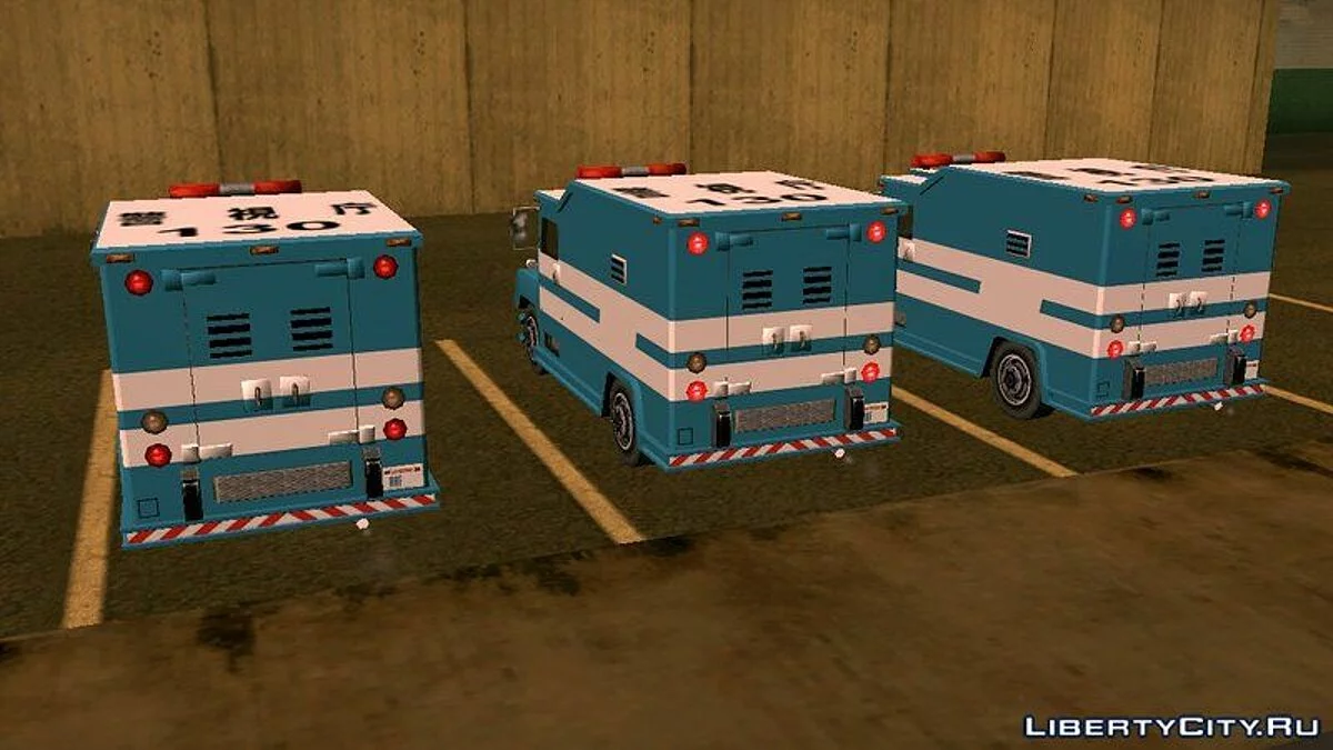Mobil Van Polisi Kerusuhan (Gaya Securicar x Enforcer) / GTA San Andreas