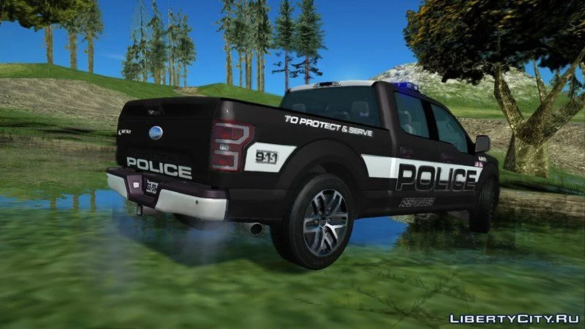 2019年福特F150警察版 / GTA San Andreas