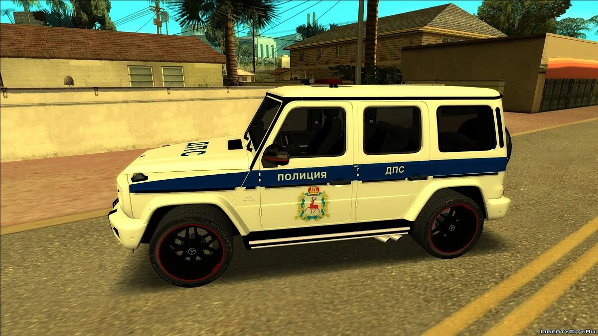 2019 Mercedes-Benz G500 (Polisi) / GTA San Andreas