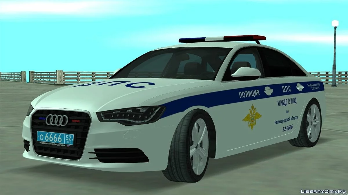 Аudi A6 2015 Управление ГИБДД / GTA San Andreas