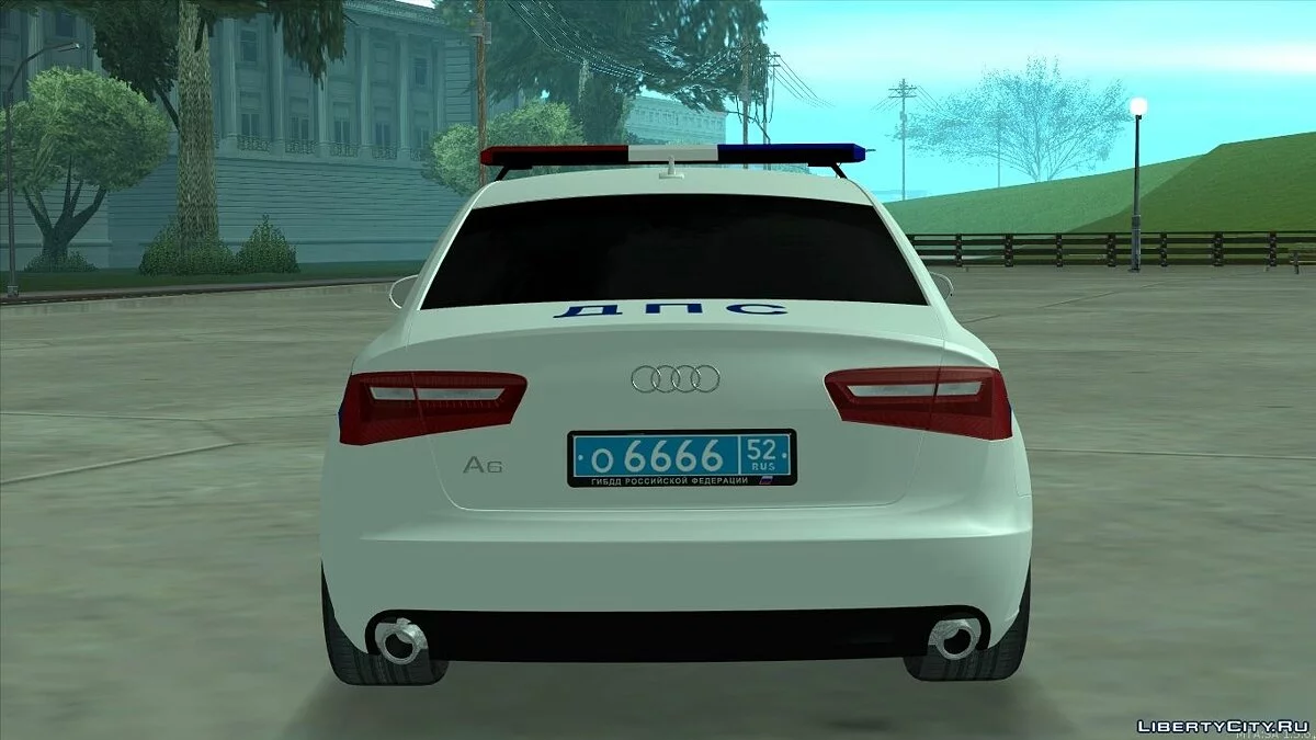 Аudi A6 2015 Управление ГИБДД / GTA San Andreas
