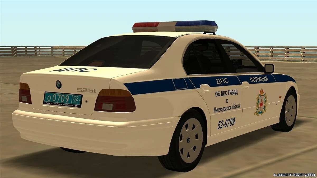BMW E39 525I ОБ ДПС ГИБДД / GTA San Andreas