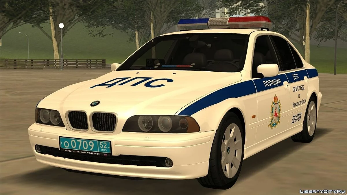 BMW E39 525I ОБ ДПС ГИБДД / GTA San Andreas