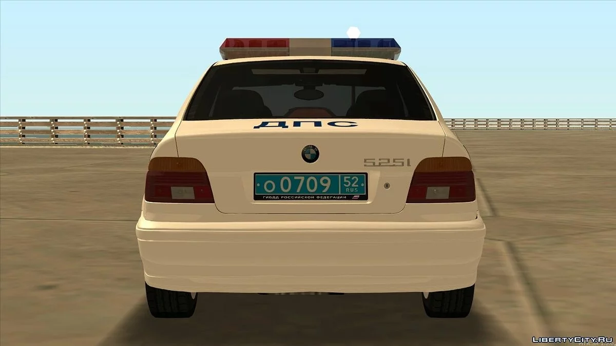 BMW E39 525I ОБ ДПС ГИБДД / GTA San Andreas