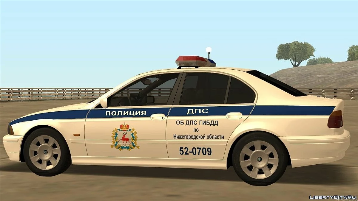 BMW E39 525I ОБ ДПС ГИБДД / GTA San Andreas