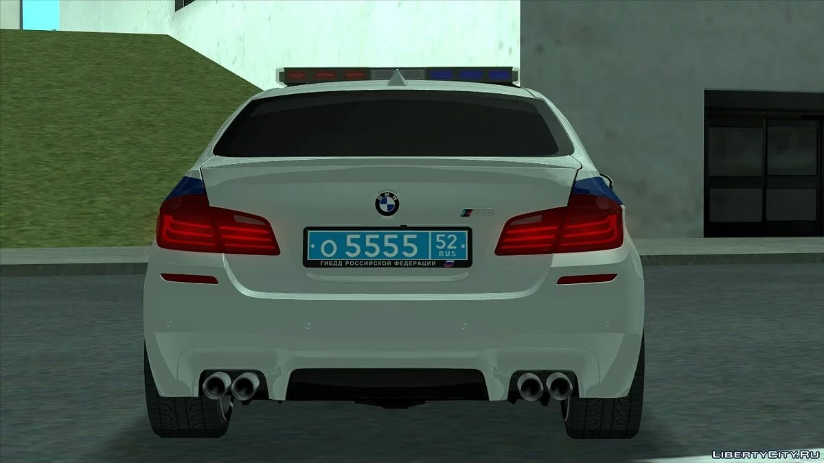 BMW M5 F10 Traffic Police of the State Traffic Safety Inspectorate / GTA San Andreas