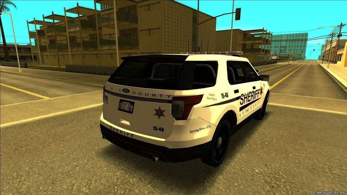 Ford Explorer Departamento del Sheriff / GTA San Andreas